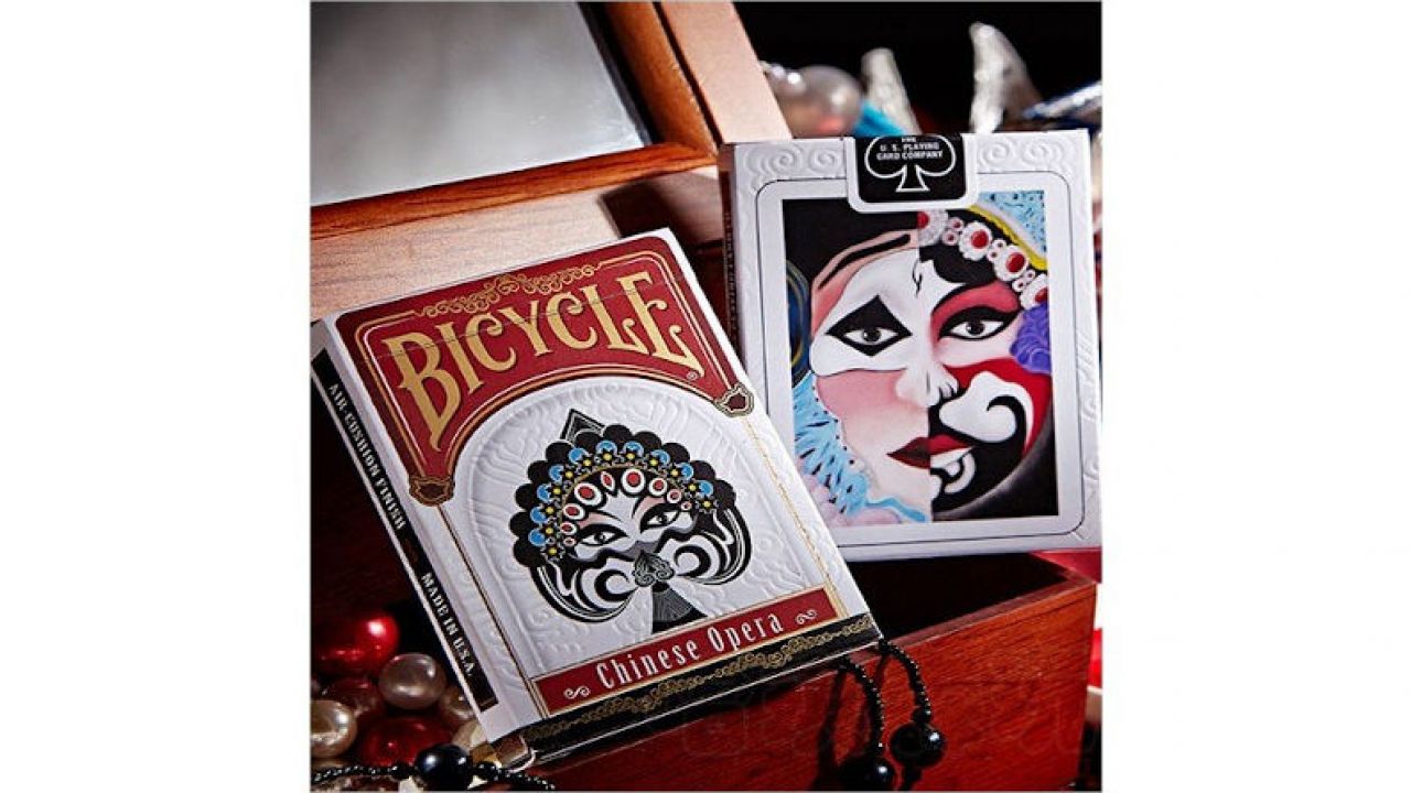 Bicycle Chinese Opera francia kártya