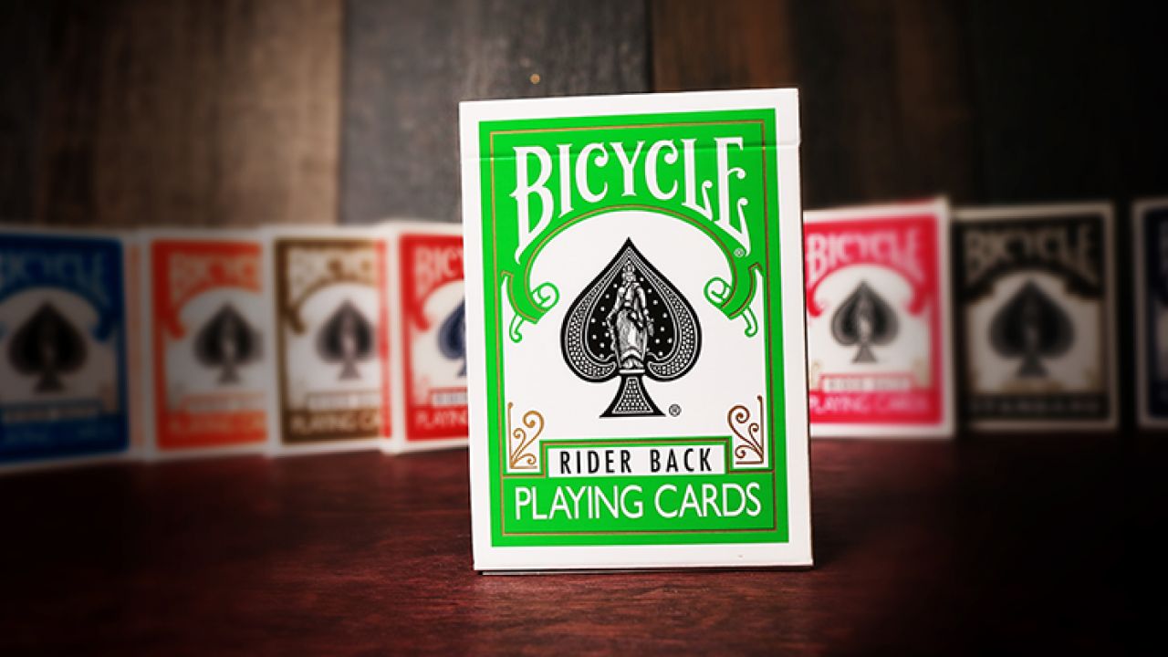 Bicycle Rider Back (Green)