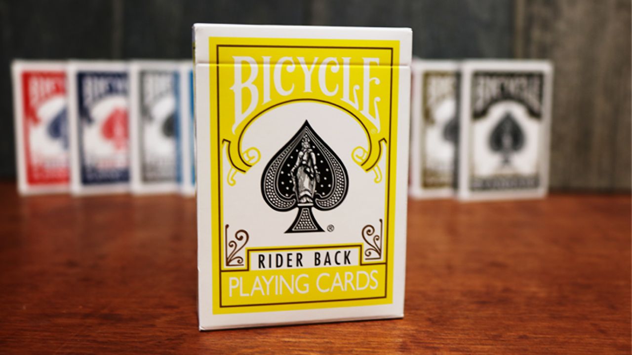 Bicycle Rider Back (Yellow)